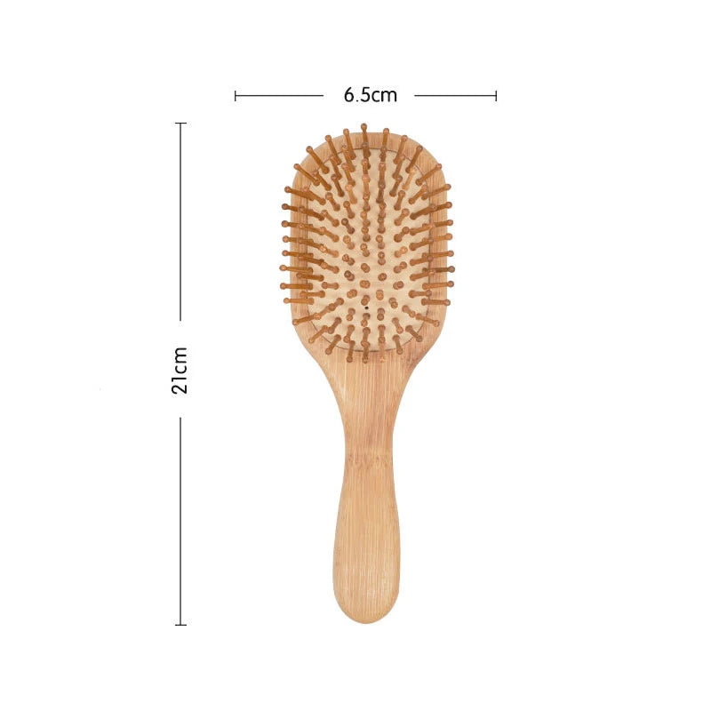 Natural Wooden Comb: Hair Loss Massage and Healthy Hair and Scalp