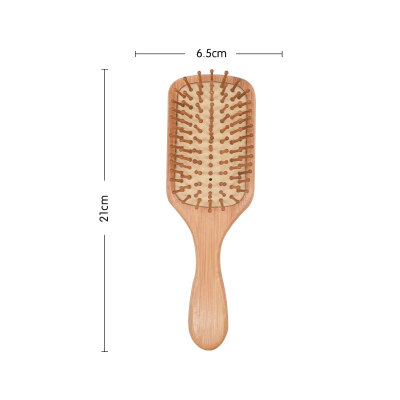 Natural Wooden Comb: Hair Loss Massage and Healthy Hair and Scalp