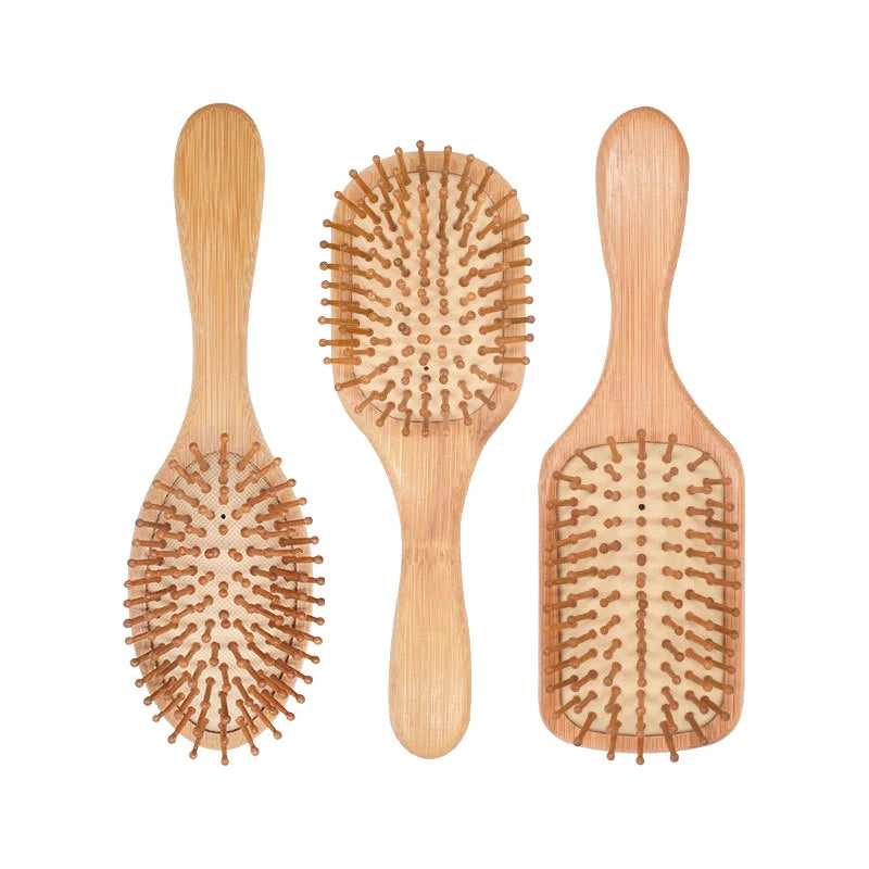 Natural Wooden Comb: Hair Loss Massage and Healthy Hair and Scalp