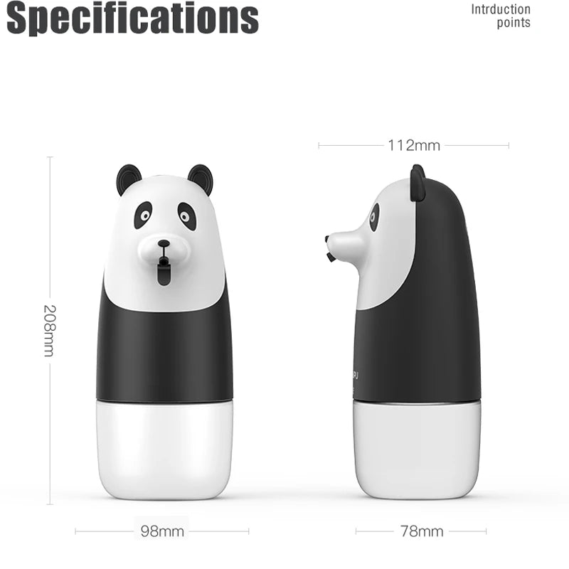 Cute Panda Portable Automatic Liquid Soap Dispense