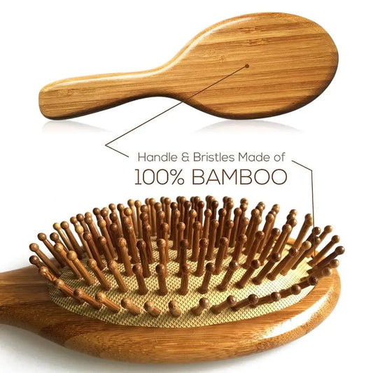 Natural Wooden Comb: Hair Loss Massage and Healthy Hair and Scalp