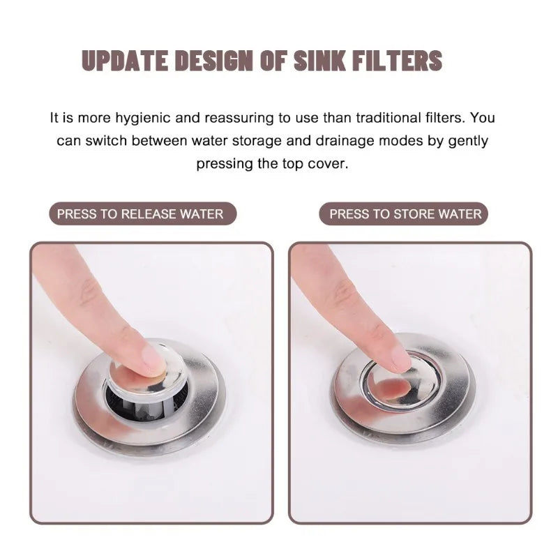 Stainless Steel Floor Drain Filter: Anti Odor