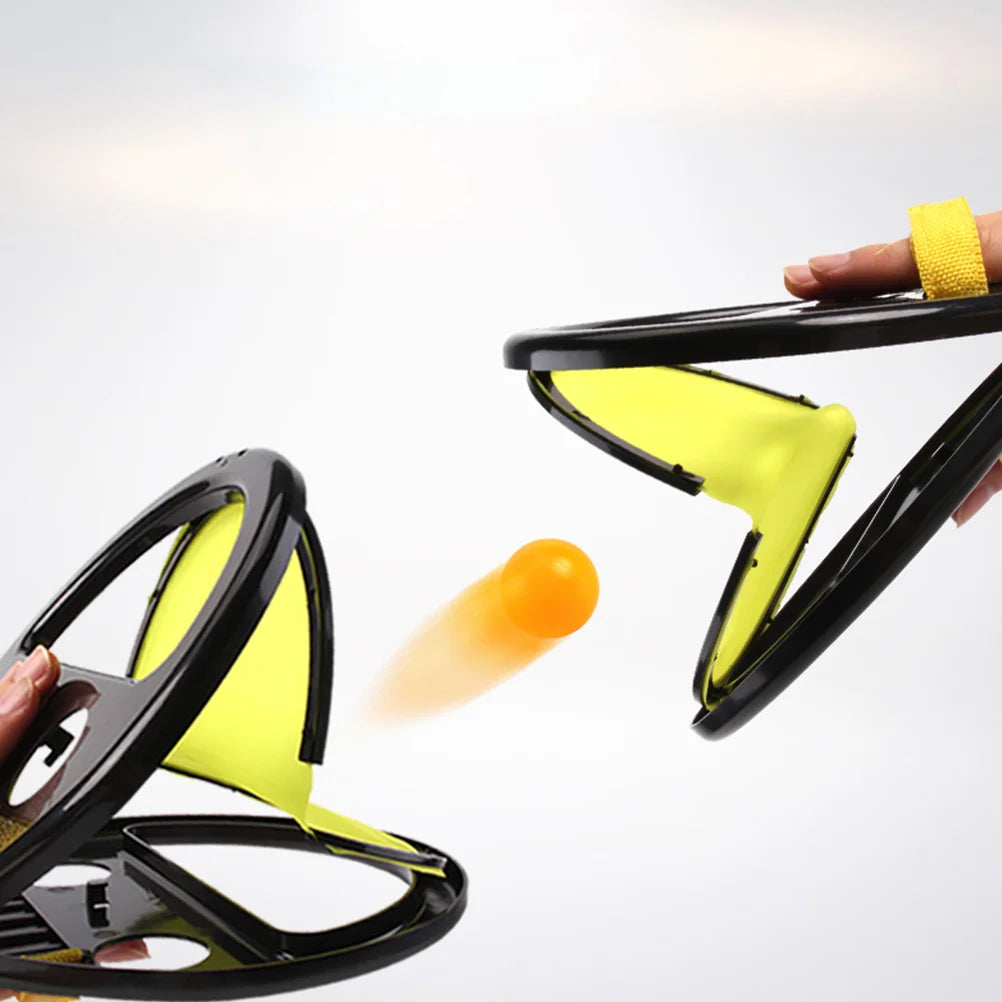 Hand Catching Ball Racket Set