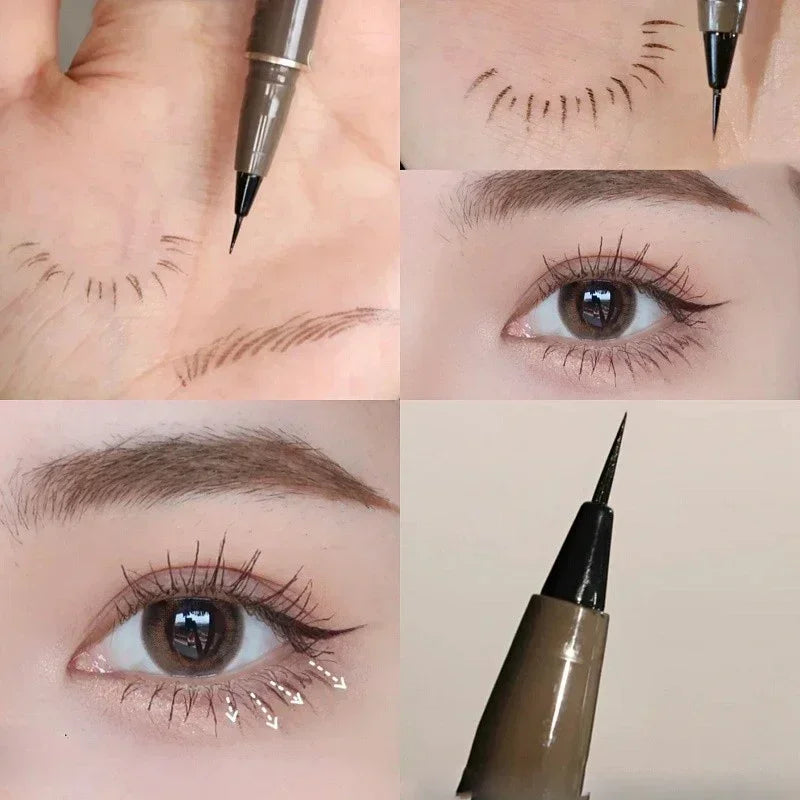 Water and Sweat-proof Liquid Eyebrow/Eyelashes Pen