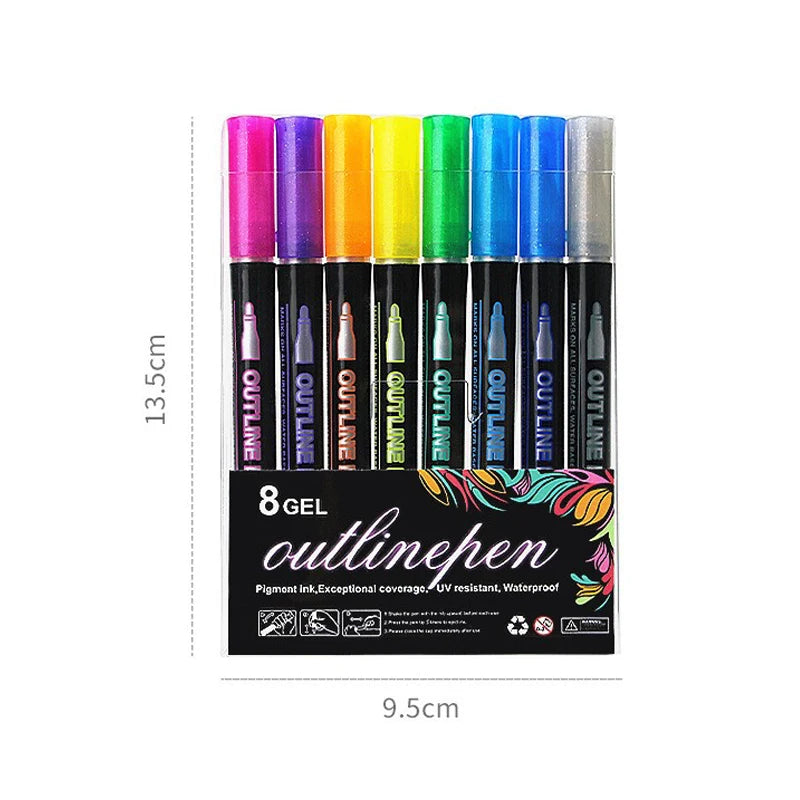 Self-Outline Markers