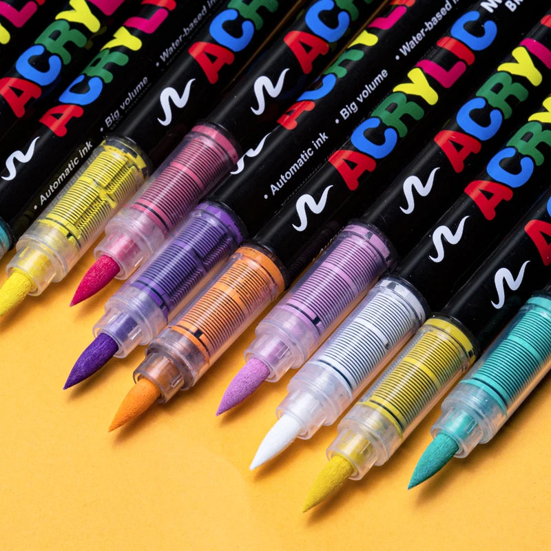 Premium Acrylic Markers: All Surface Marker