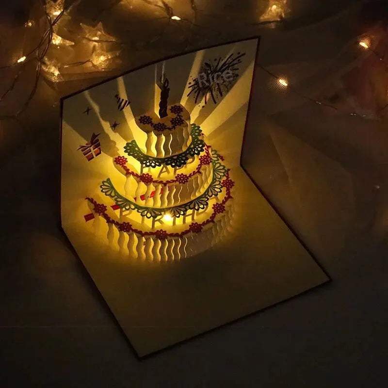 Creative 3D Birthday Card