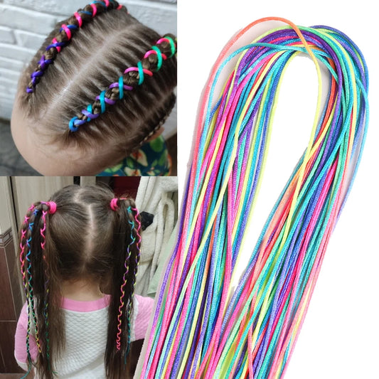 Unicorn Salon Hair braids Rope strands for girls and women