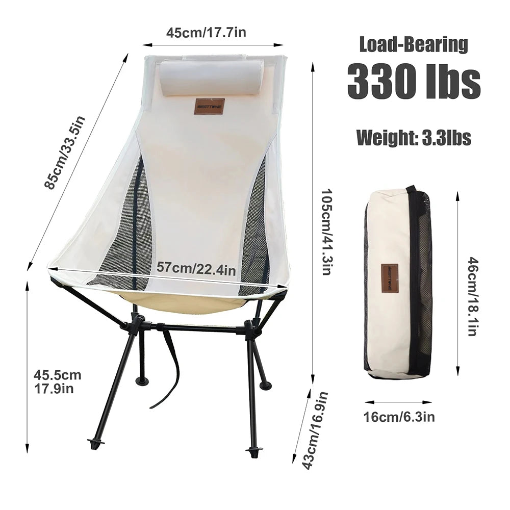 Outdoor Folding Camping and Fishing Chair