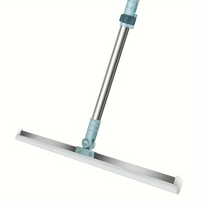 Silicone Floor Scraper Magic Broom with Long Handle