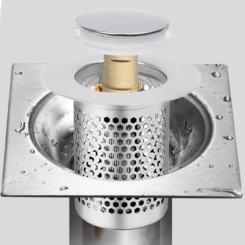 Stainless Steel Floor Drain Filter: Anti Odor