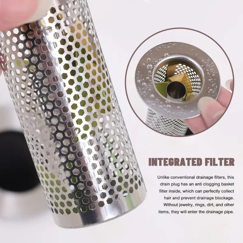 Stainless Steel Floor Drain Filter: Anti Odor