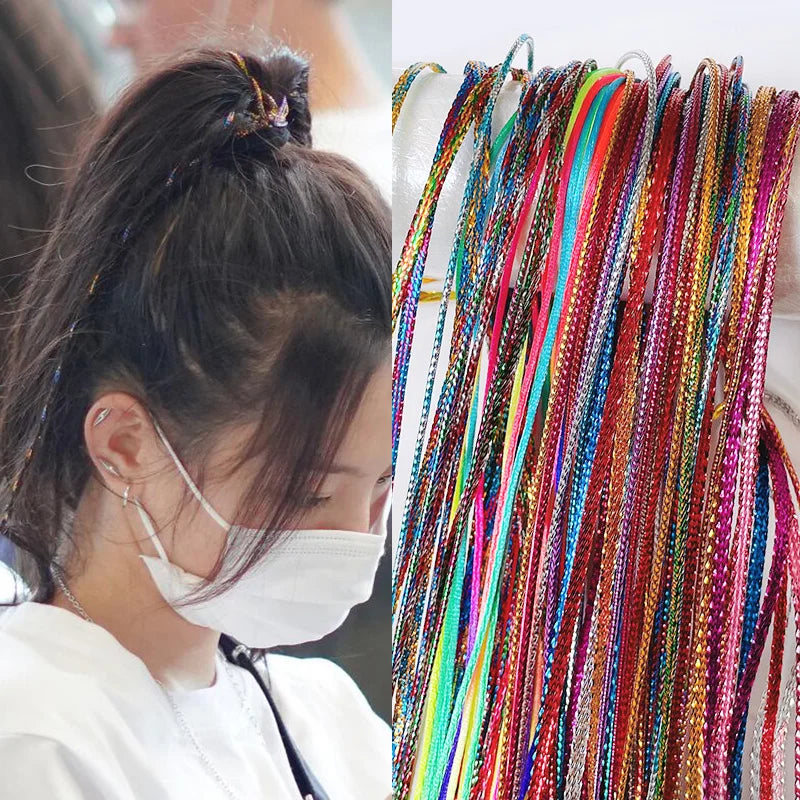 Unicorn Salon Hair braids Rope strands for girls and women