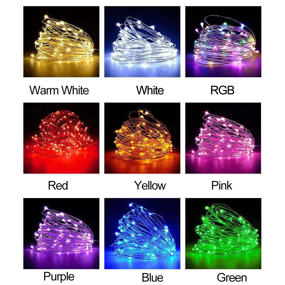 Fairy Lights Waterproof LED String Lights