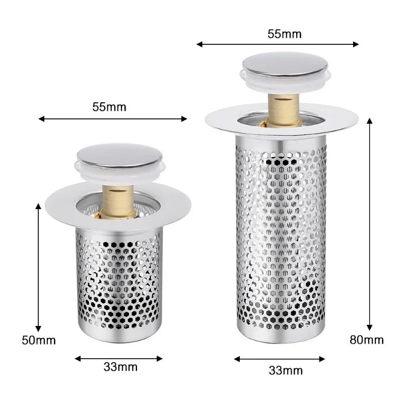 Stainless Steel Floor Drain Filter: Anti Odor