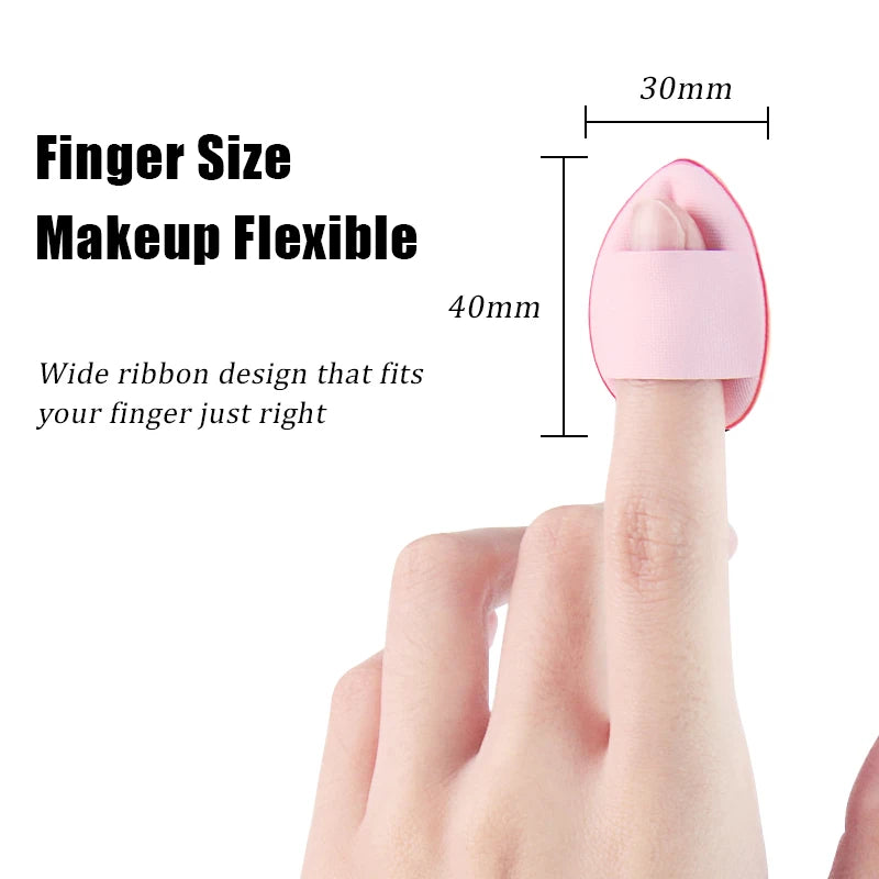 Mini Size Finger Puff Makeup Sponge Puff