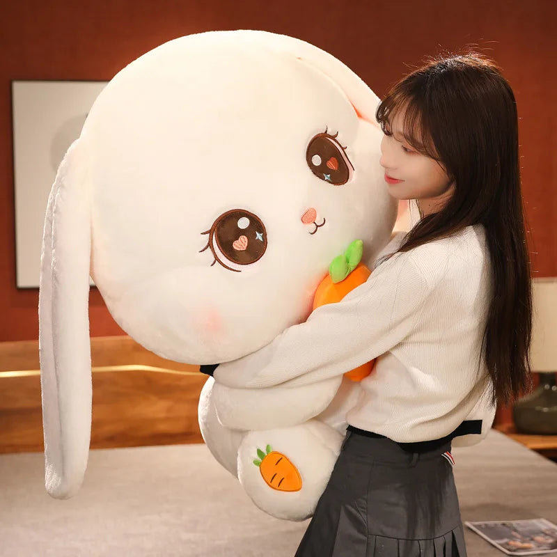 Super Soft Bunny Holding Carrot Plush Toy