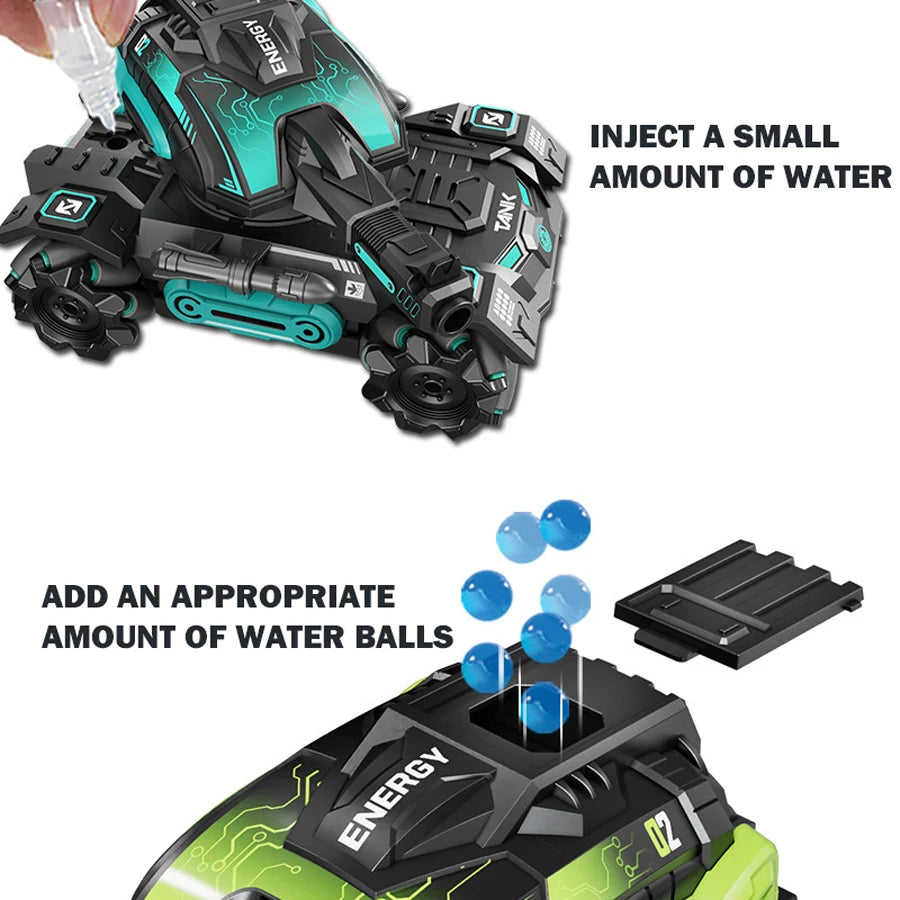 Gesture Sensing Remote Control Water Ball Tank Car