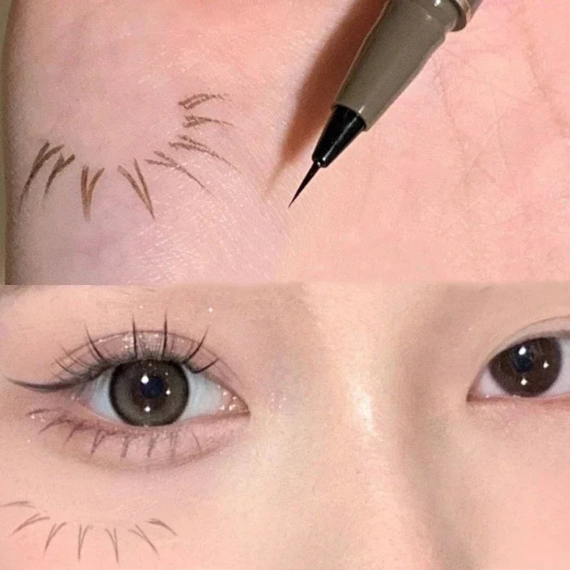 Water and Sweat-proof Liquid Eyebrow/Eyelashes Pen