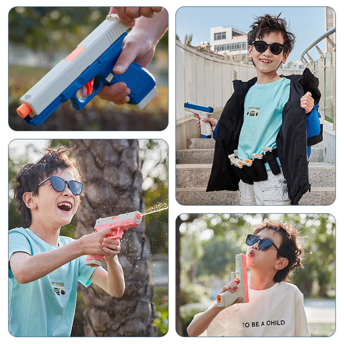 Water Gun, Bursts High-pressure Automatic Water Spray